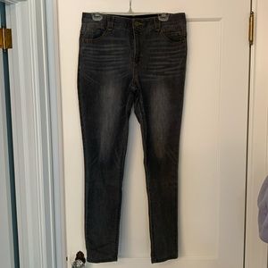 Wit and Wisdom gray washed skinny jeans